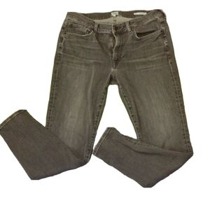 EDWIN by saitex grayish black pixie mid rise skinny jeans size 31